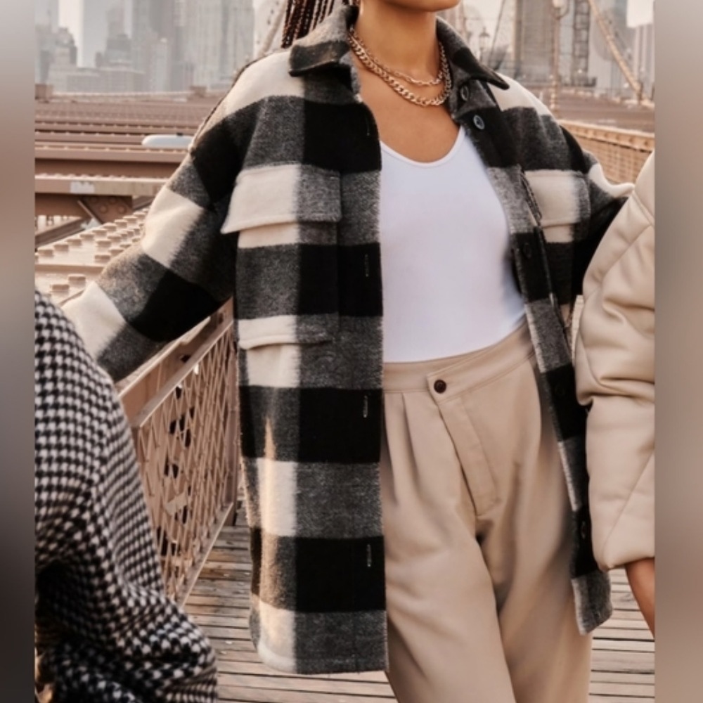 Abercrombie oversized jacket